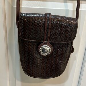 Brighton Woven Leather Bag